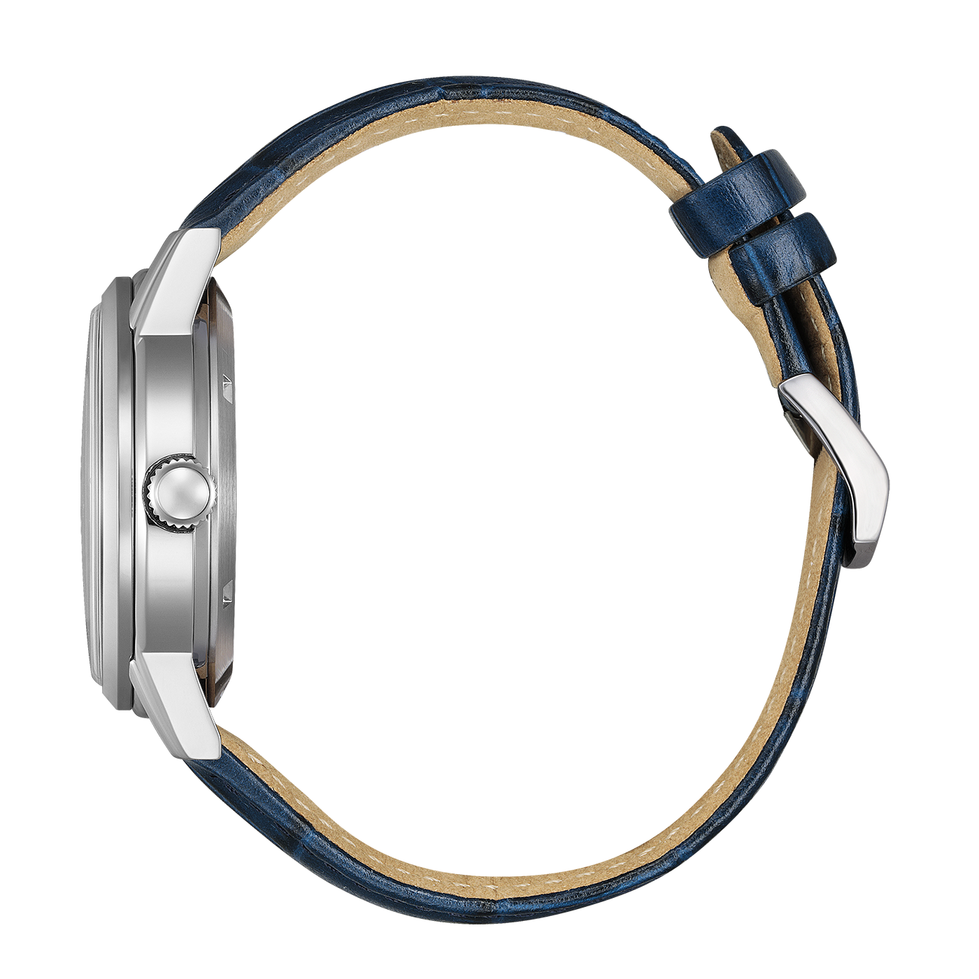 NJ0210-13L Herren Leder blau ⌀ 40mm