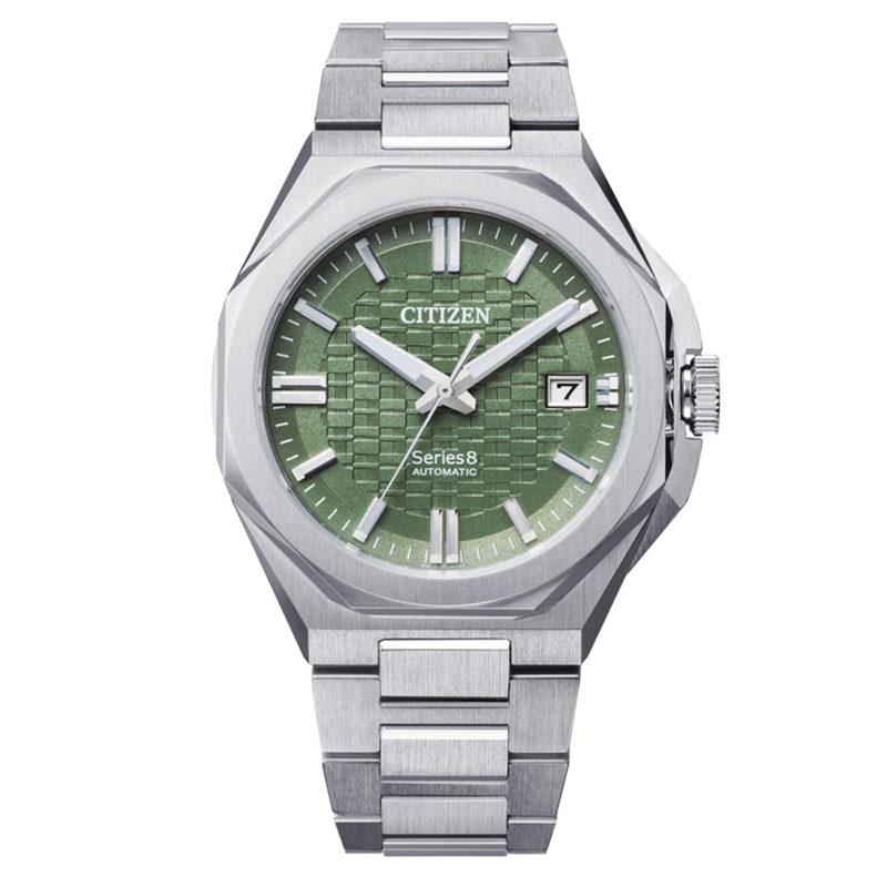 NB6080-51W Homme Acier inoxydable vert clair ⌀ 39.85mm