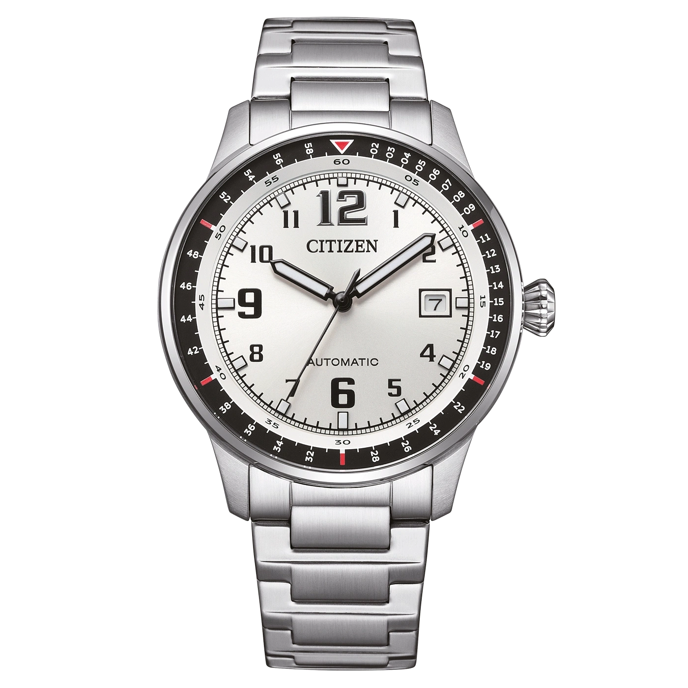 Citizen Automatik-Uhr mit silbernem Armband