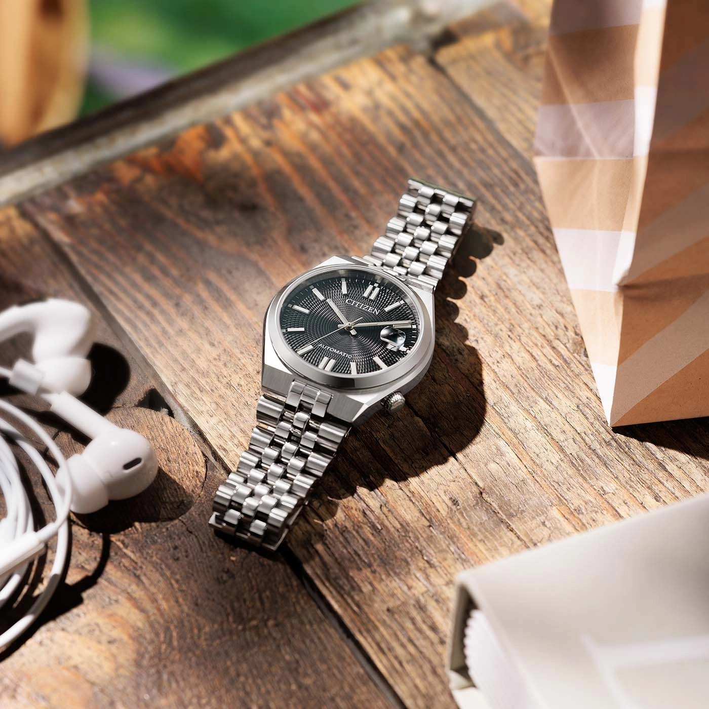 NK0030-51E Herren Edelstahl | schwarz | ø 37mm