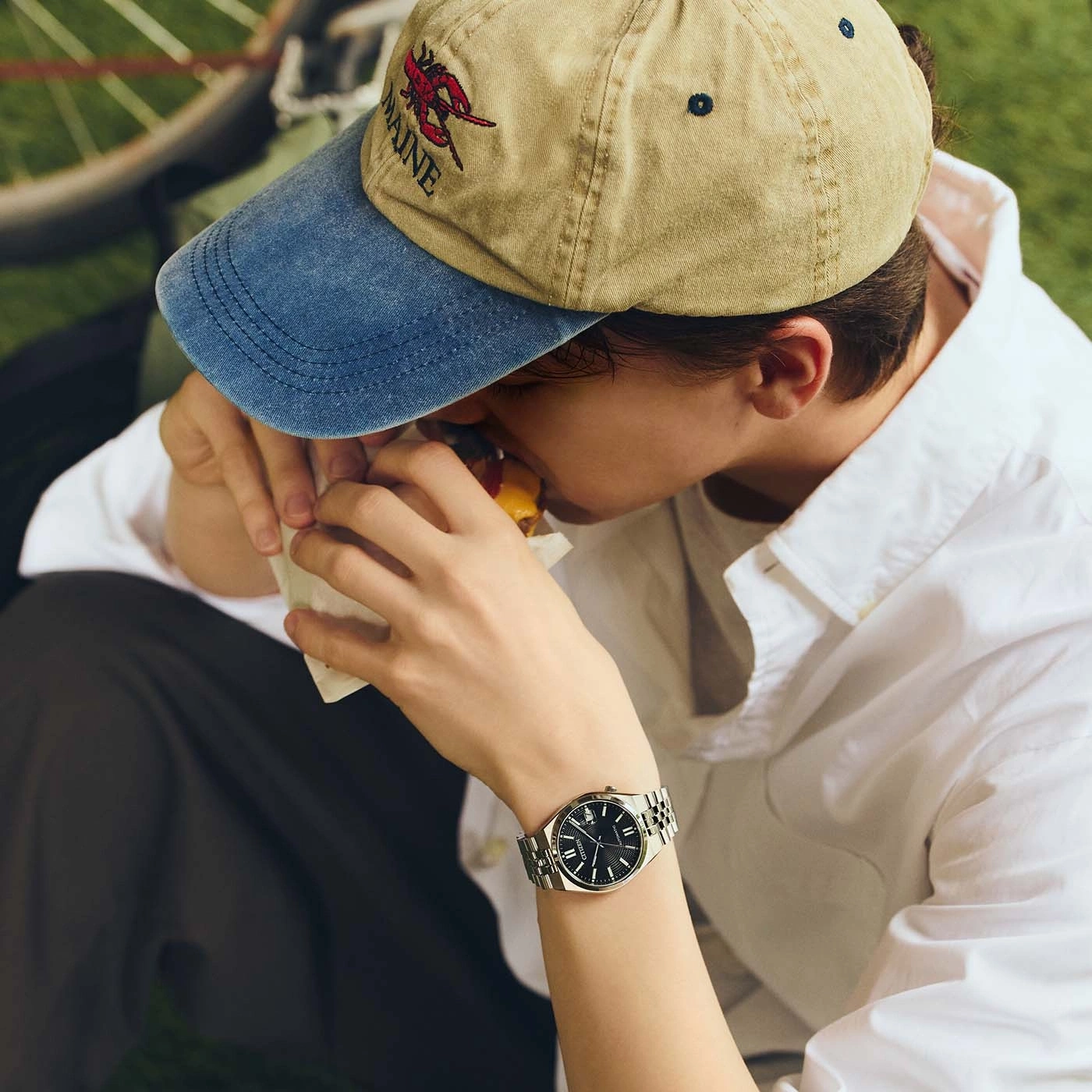 NK0030-51E Herren Edelstahl | schwarz | ø 37mm