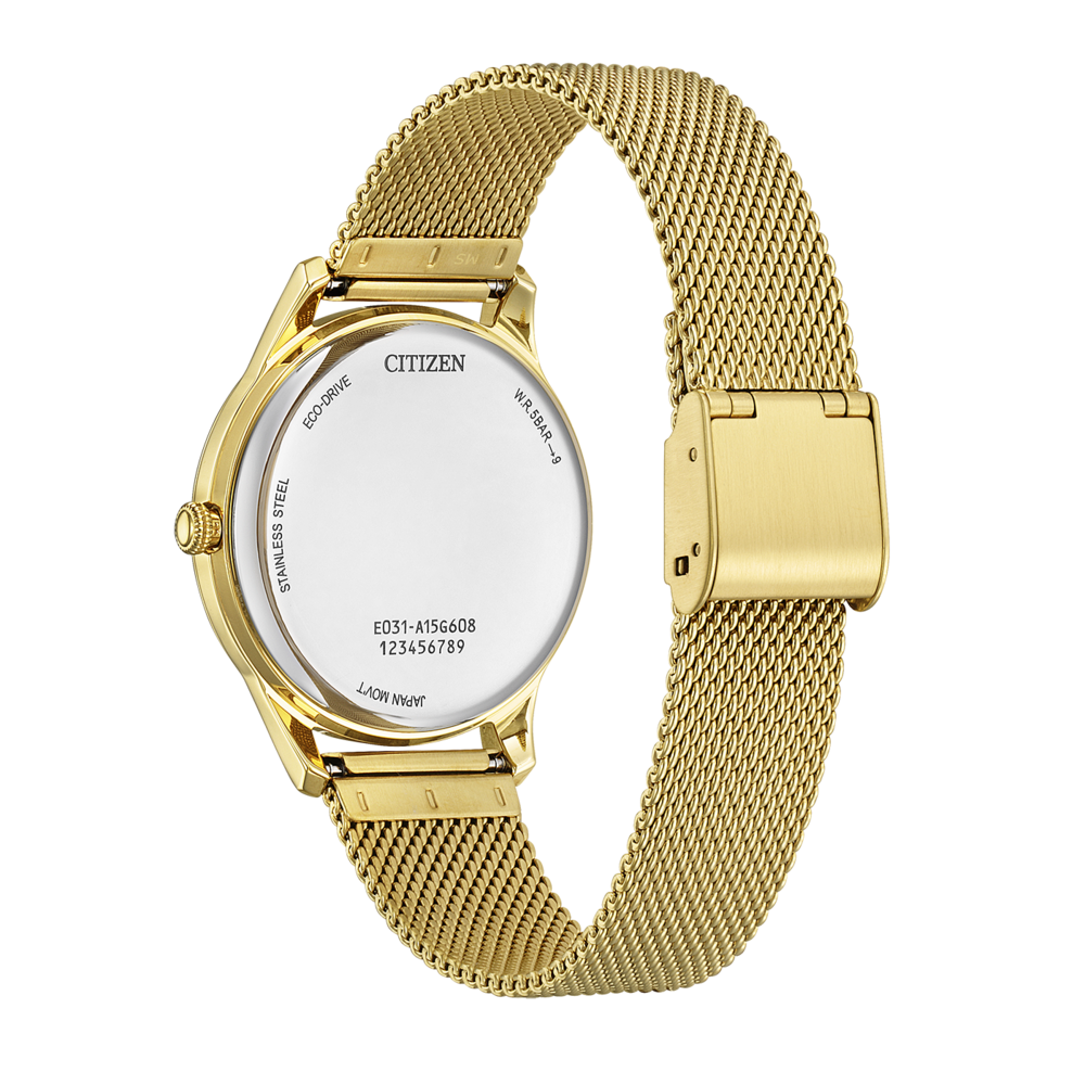 EM1222-87A Femme Acier inoxydable blanc ⌀ 34mm