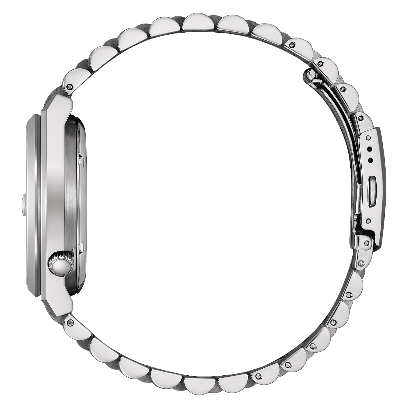 NJ0157-81L Herren Edelstahl blau ⌀ 40mm