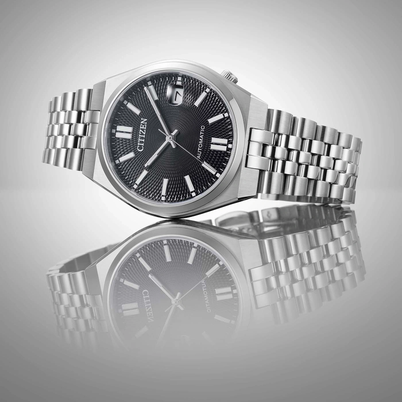 NK0030-51E Herren Edelstahl | schwarz | ø 37mm