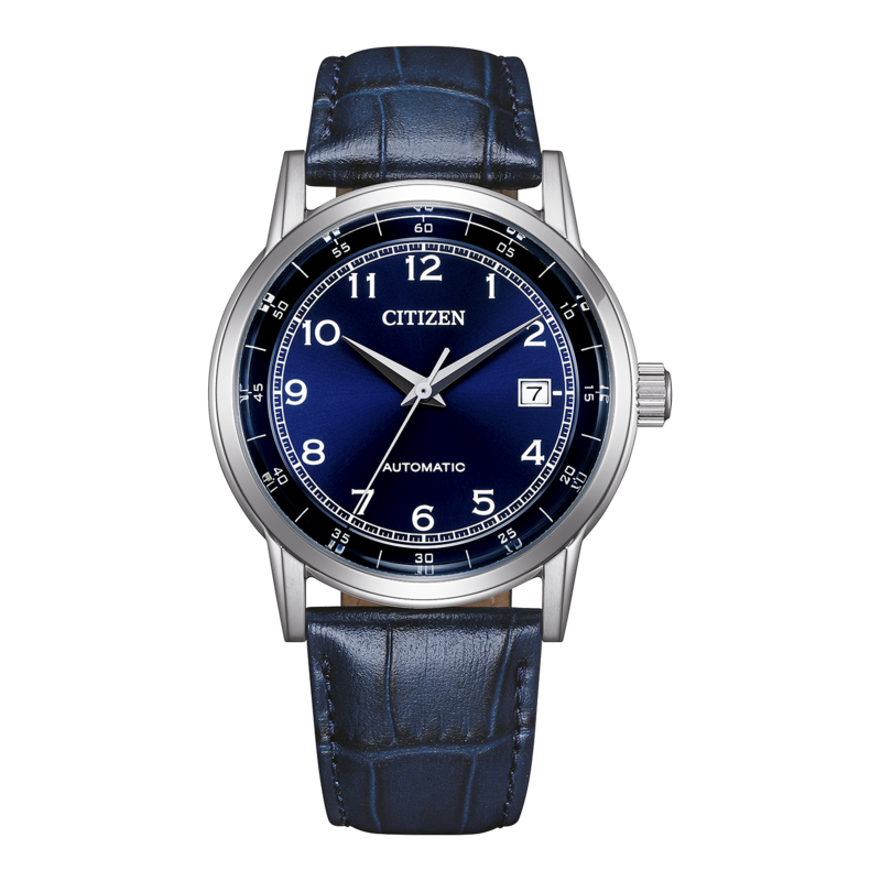 NJ0210-13L Herren Leder blau ⌀ 40mm