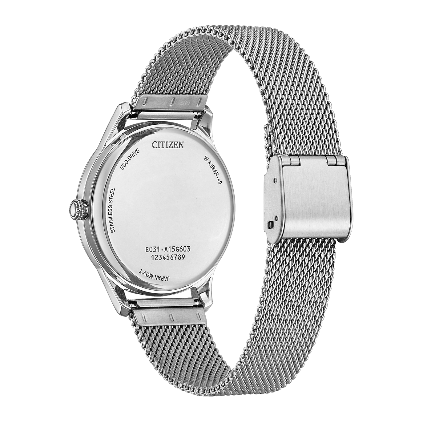 EM1220-82A Femme Acier inoxydable blanc ⌀ 34mm