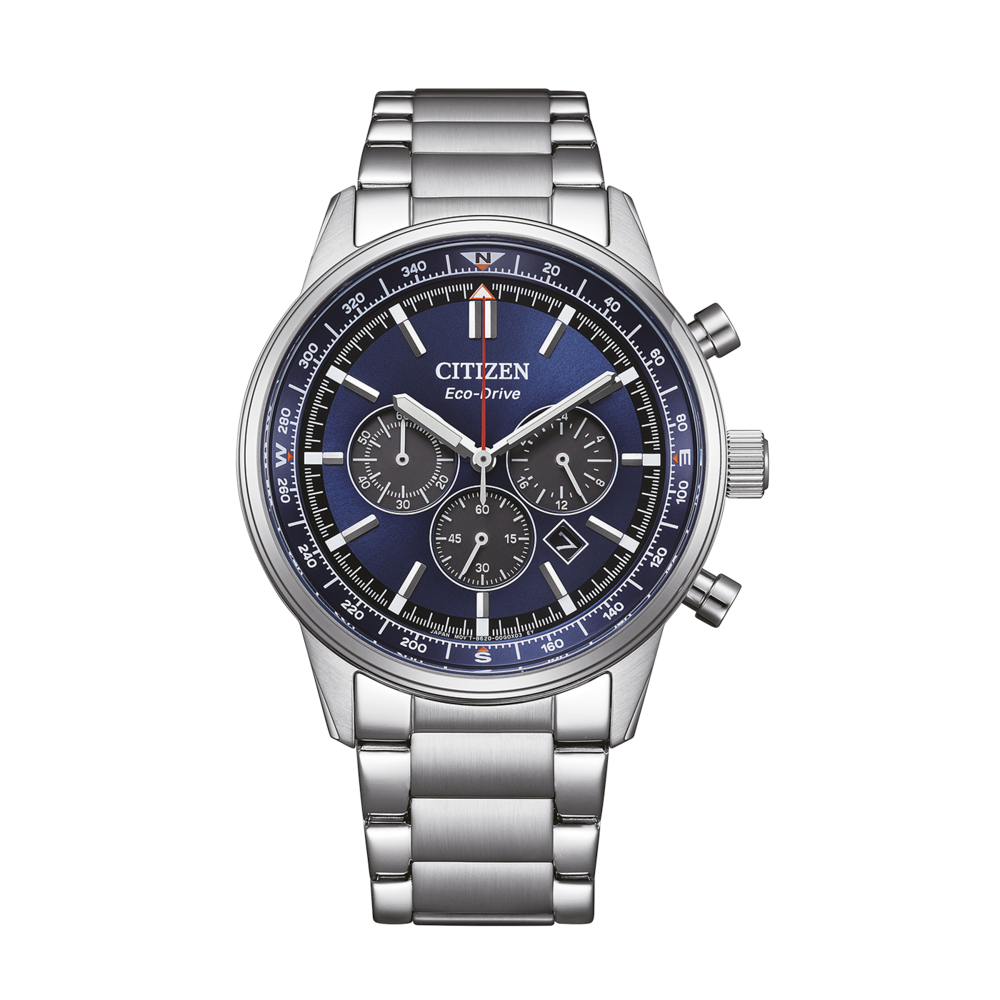 CA4720-52L Homme Acier inoxydable bleu ⌀ 42mm