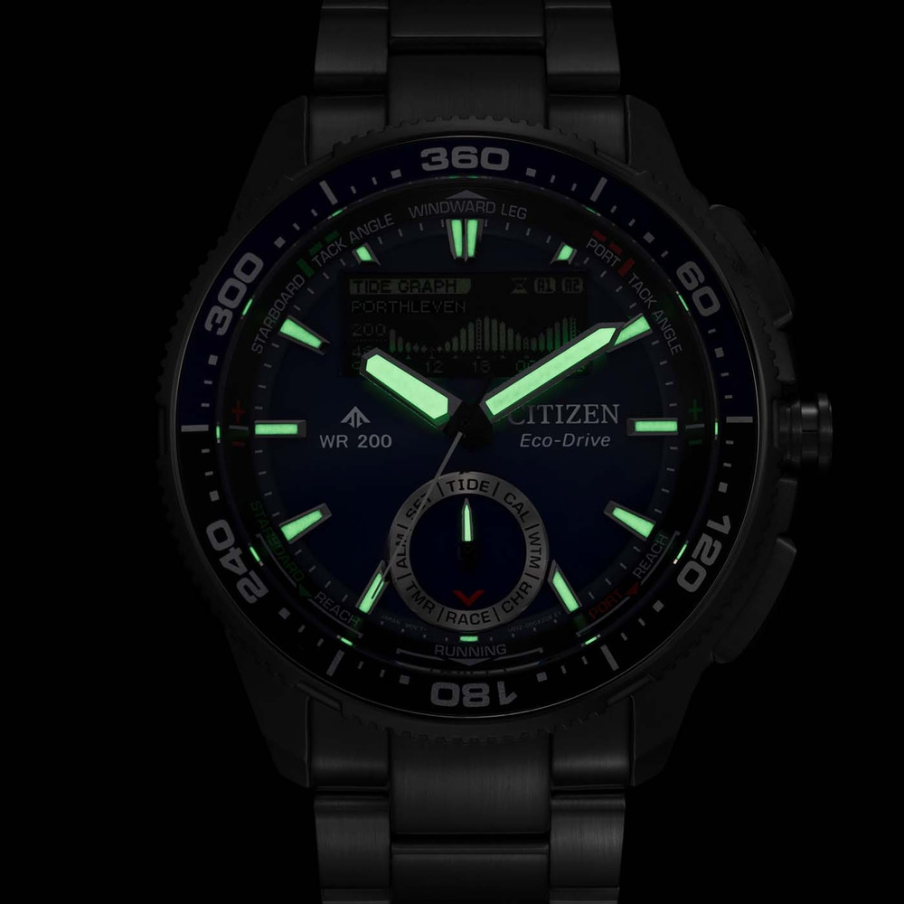 JV3006-50L Modèle homme en acier inoxydable bleu ø 42,4 mm