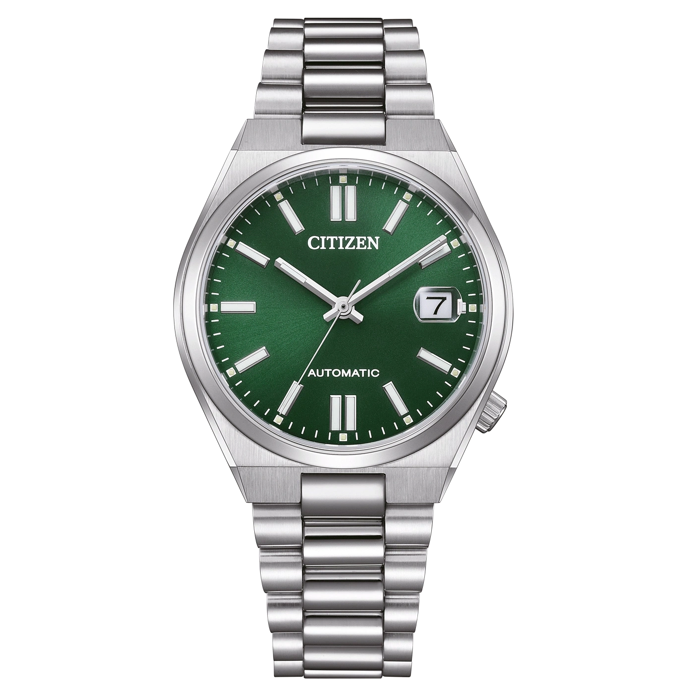 NJ0200-50X Herren Edelstahl grün ø 37mm