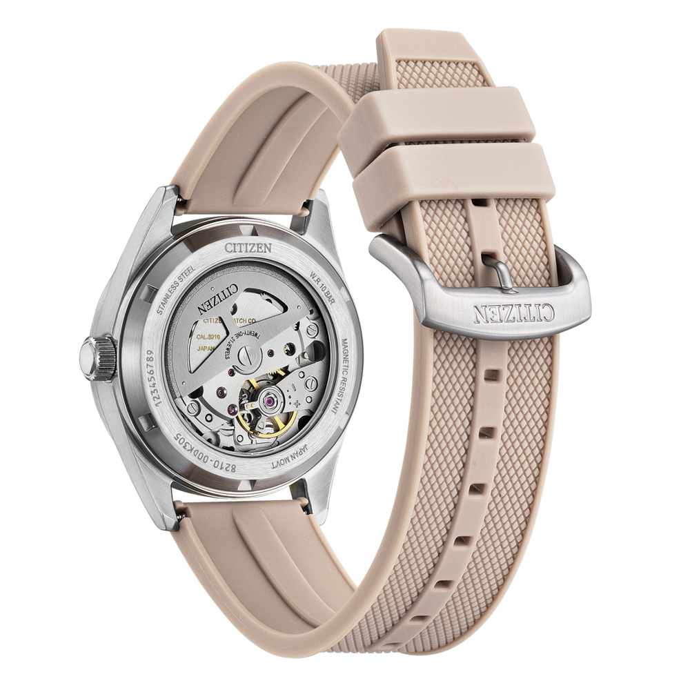 NJ0229-07A Herren Gummiband (Urethan) weiß ⌀ 38.5mm